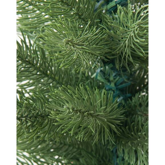 Mini Christmas Trees Frazer Fir 11.6 Inch Artificial Green Burlap Bases - Picture 6 of 6